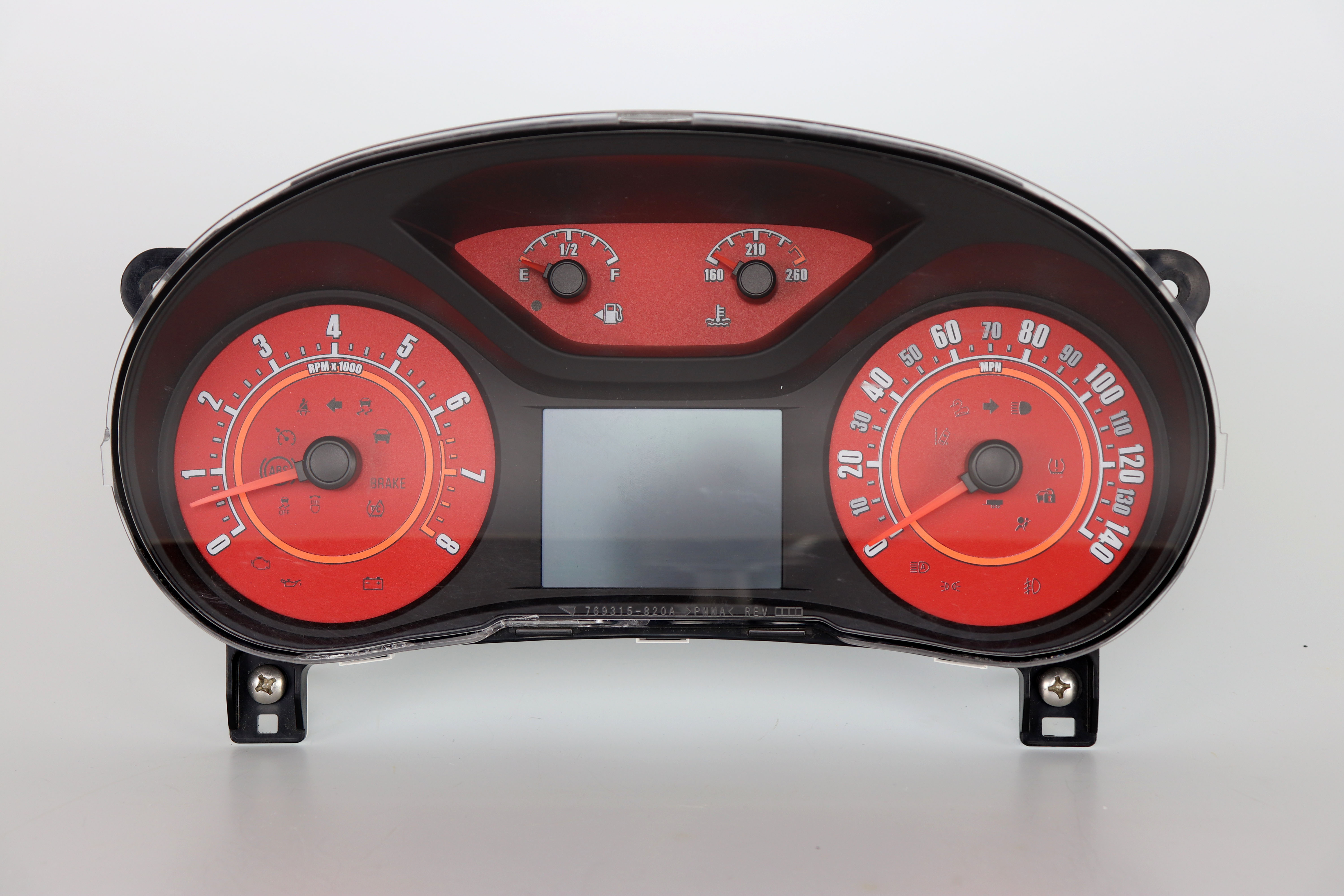 Daytona Edition Custom Gauge Face for 20152018 Chevrolet Colorado Gas