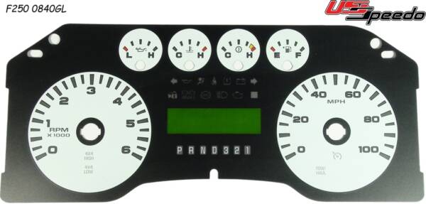 US Speedo Daytona Edition for 2008-2010 Ford F250 / F350 Gas