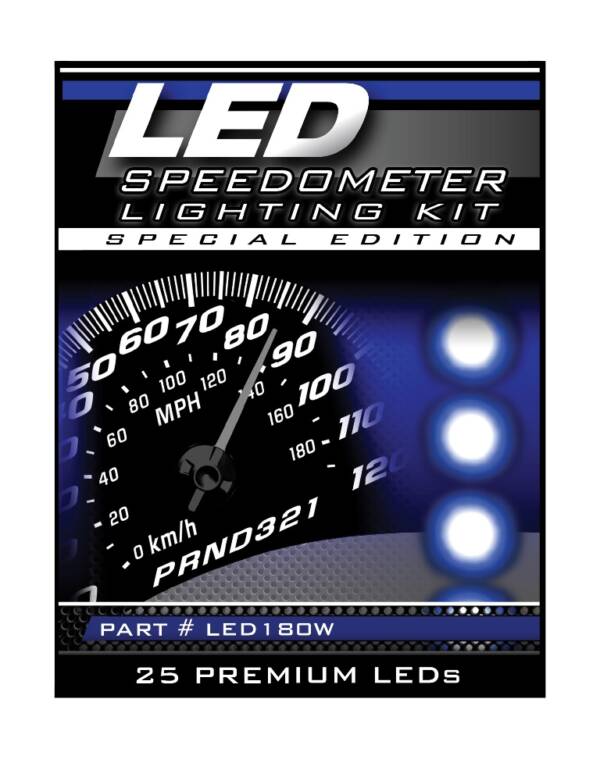 US Speedo LED Speedometer Lighting Kit for  Your Vehicle