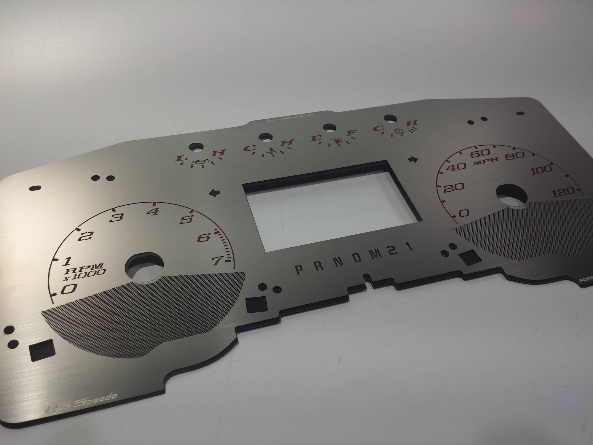 Stainless Edition Custom Gauge Face Kit US Speedo Everything