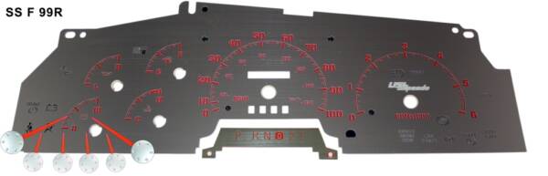 US Speedo Stainless Edition for 1999-2001 Ford F250 / F350 Gas