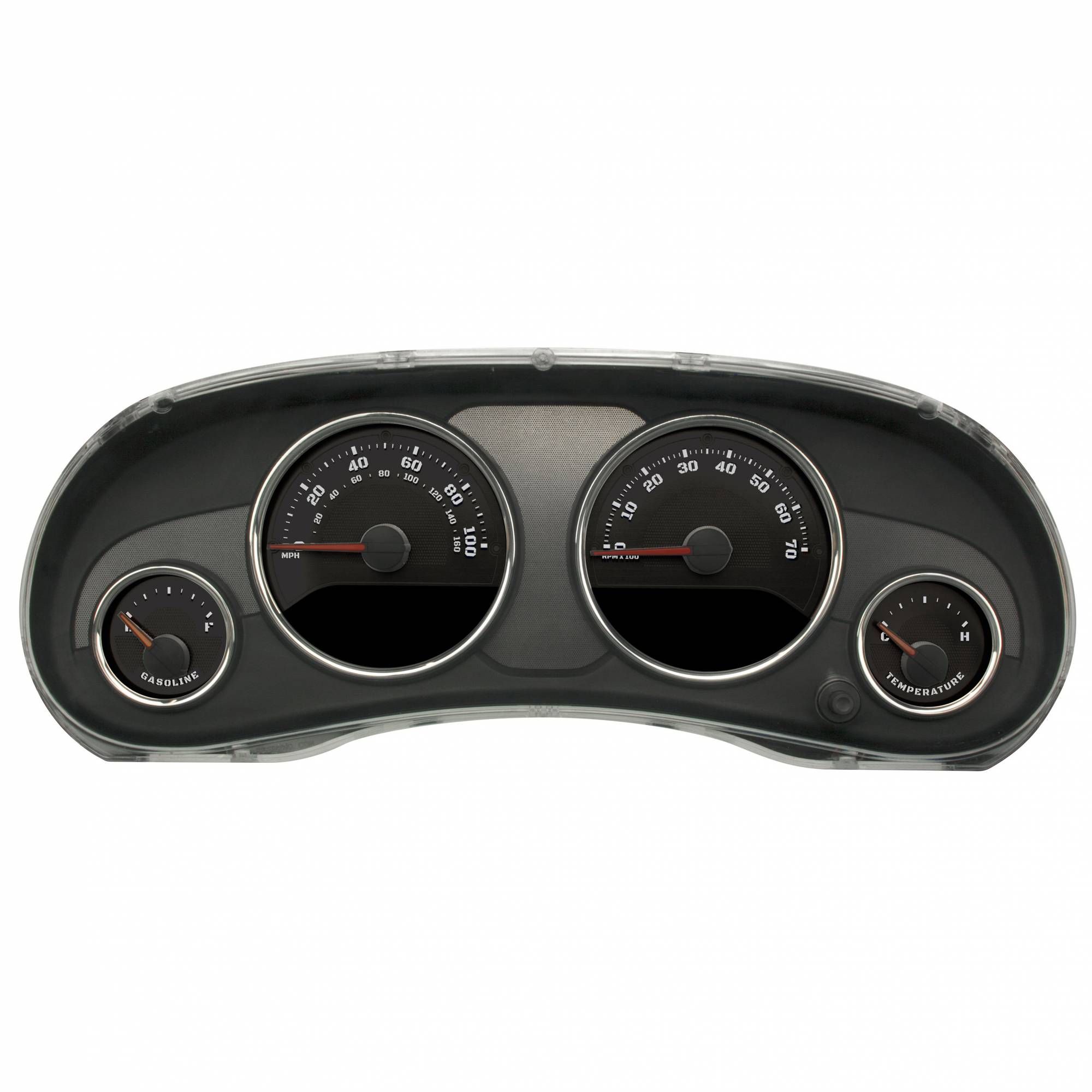 Stealth Edition Custom Gauge Face for 20152018 Jeep Wrangler Gas US