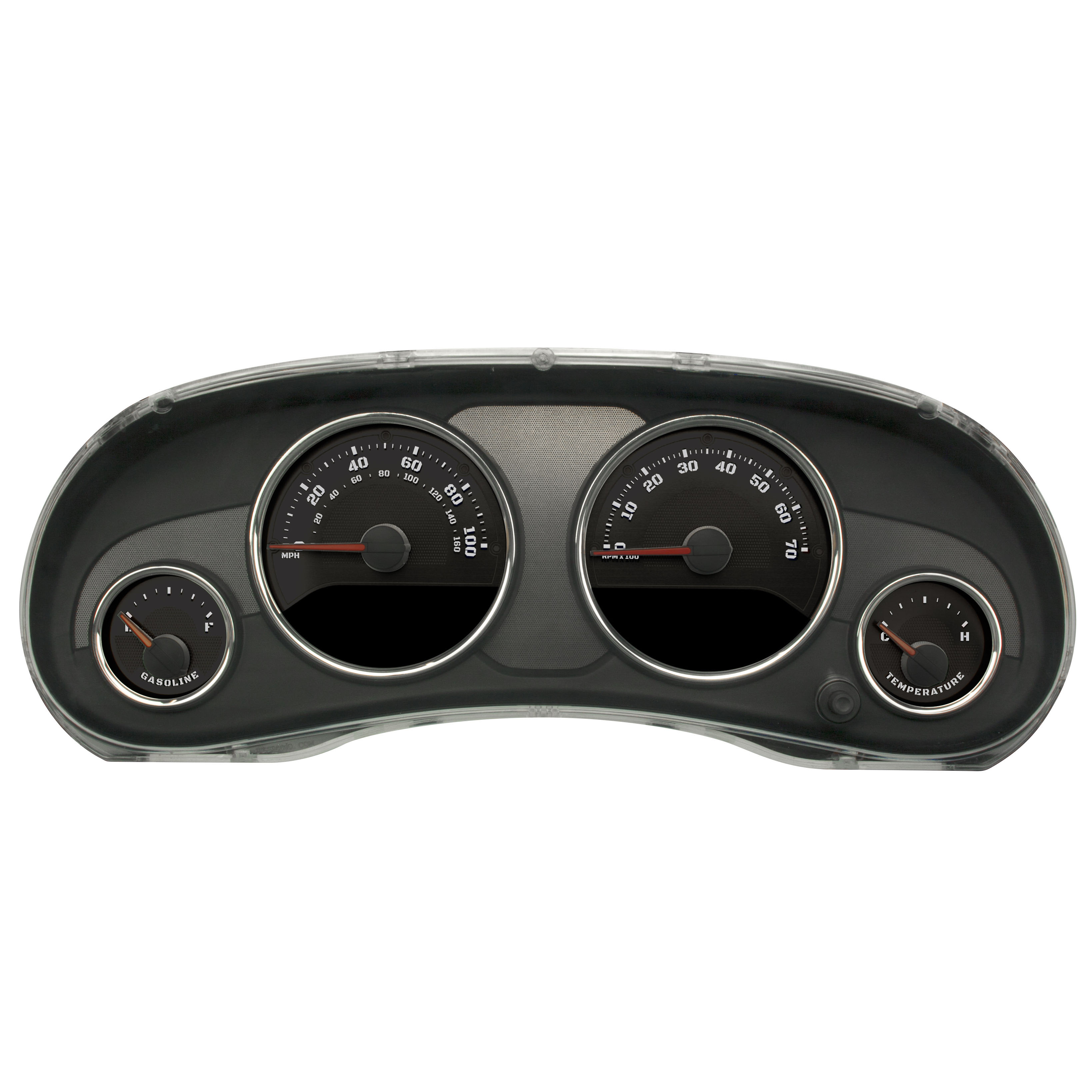 Stealth Edition Custom Gauge Face for 20152018 Jeep Wrangler Gas US