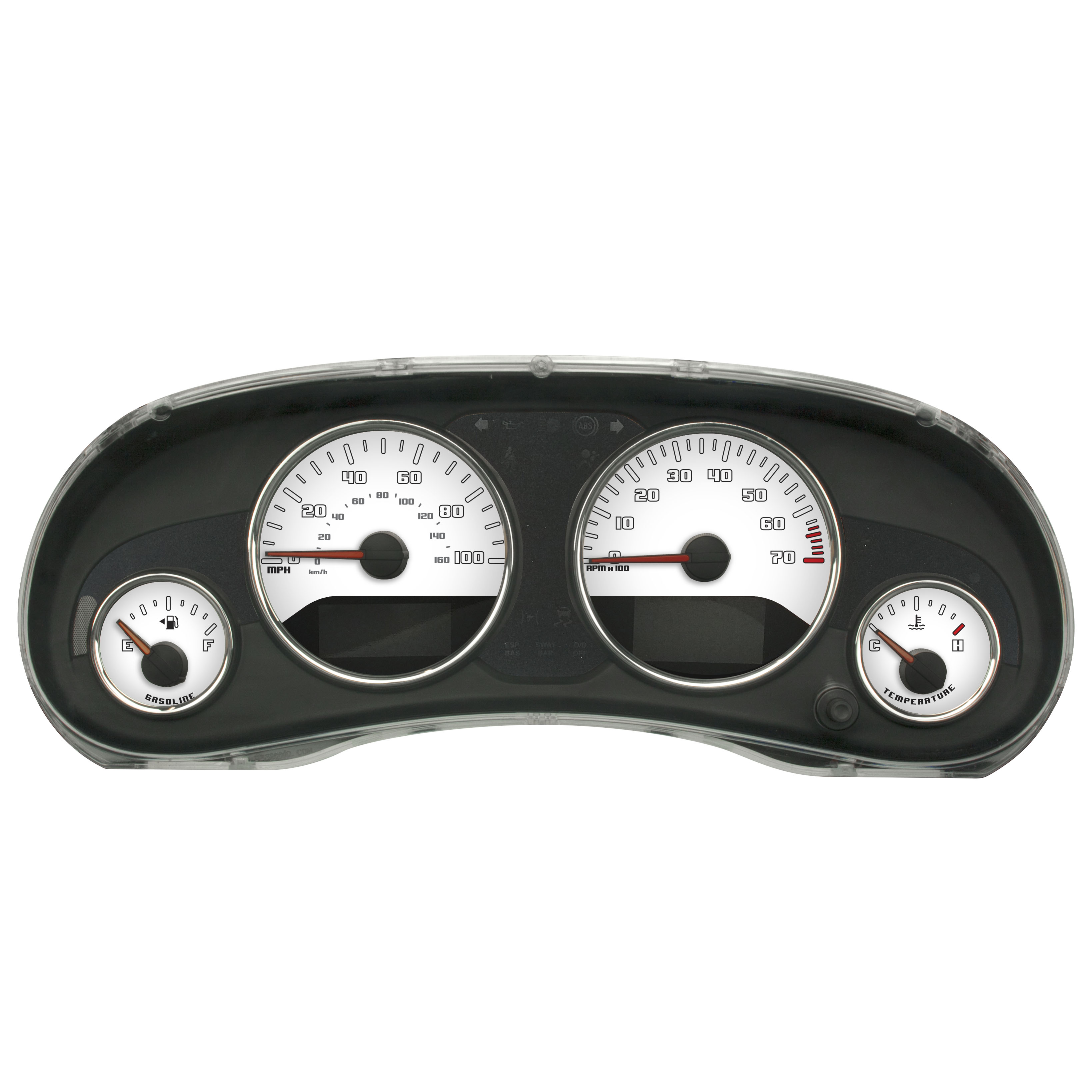 Daytona Edition Custom Gauge Face for 20072014 Jeep Wrangler Gas US