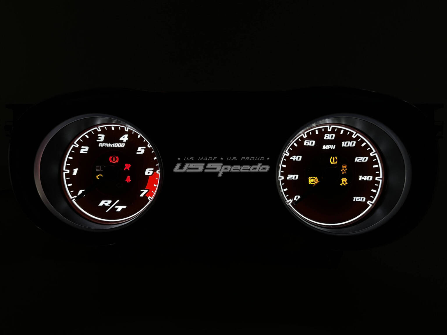 Daytona Edition Custom Gauge Face for 20152021 Dodge Charger RT Gas US Speedo Everything