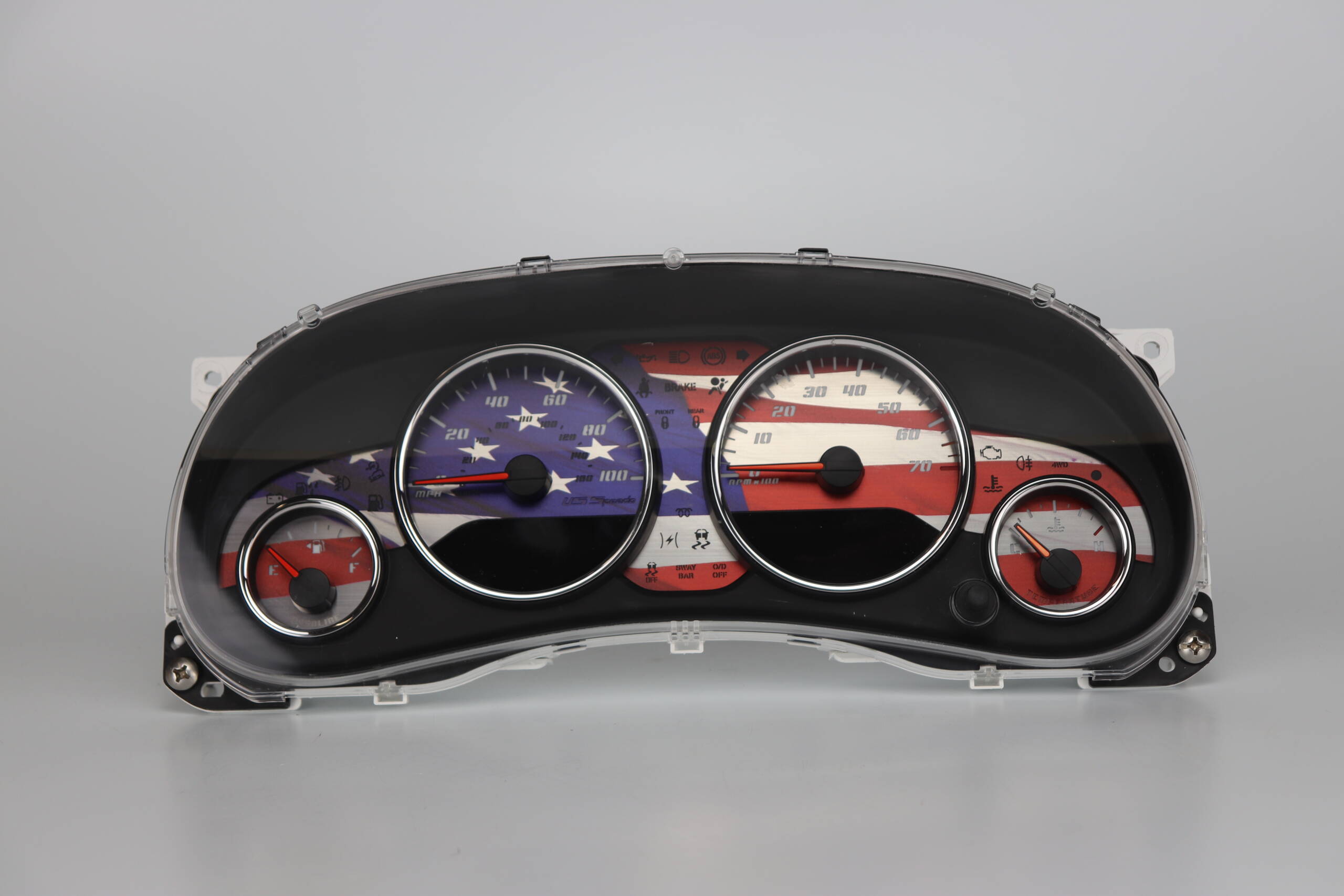 . Proud Edition Custom Gauge Face for 2007-2014 Jeep Wrangler - USJK01 - US Speedo - Everything Speedometer . Proud Edition Custom Gauge Face for 2007-2014 Jeep Wrangler - USJK01 - US Speedo - Everything Speedometer