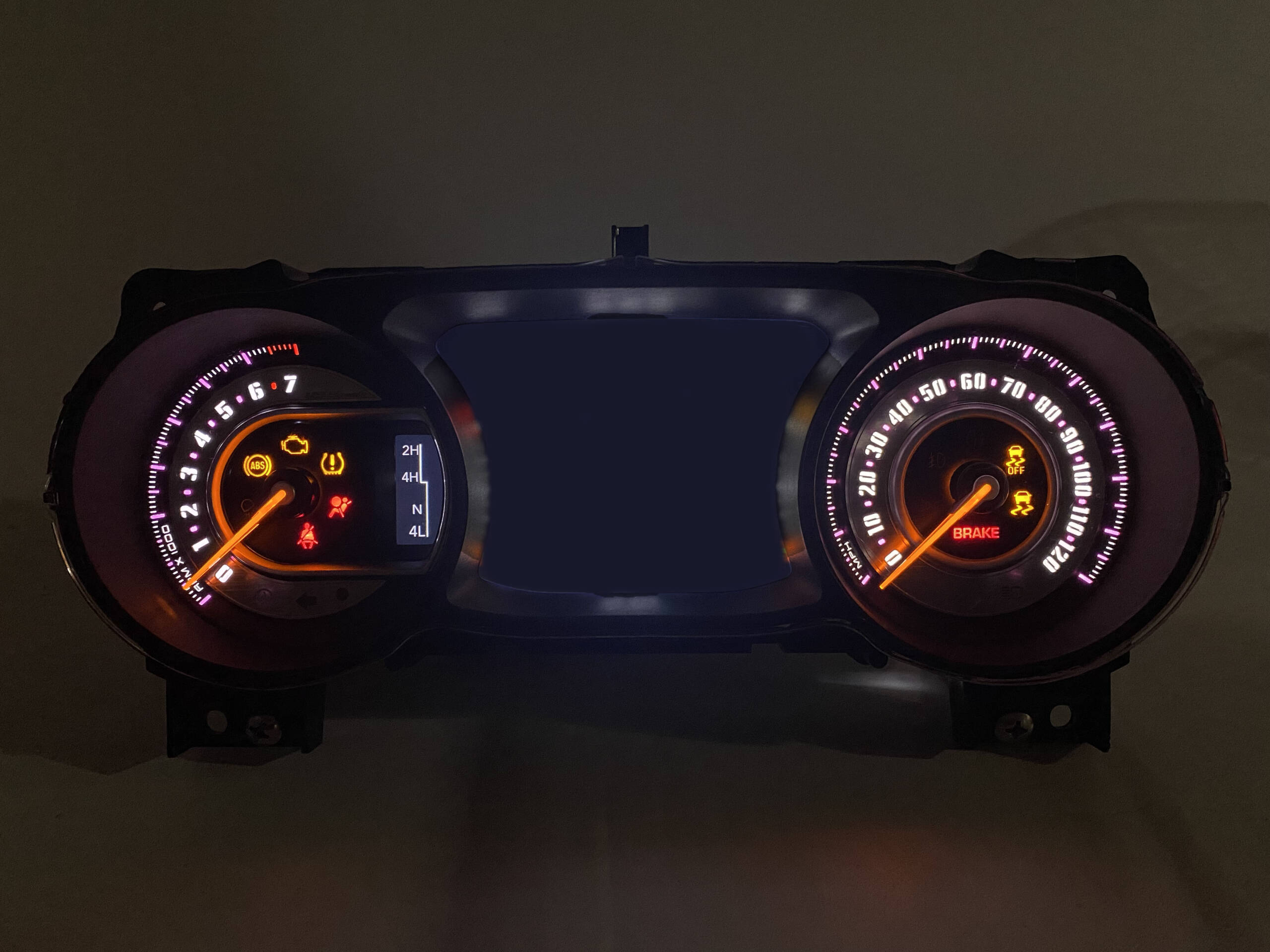 Details about   Daytona Edition Custom Gauge Face for 2018-2020 Jeep Wrangler JL and Jeep Gladia 