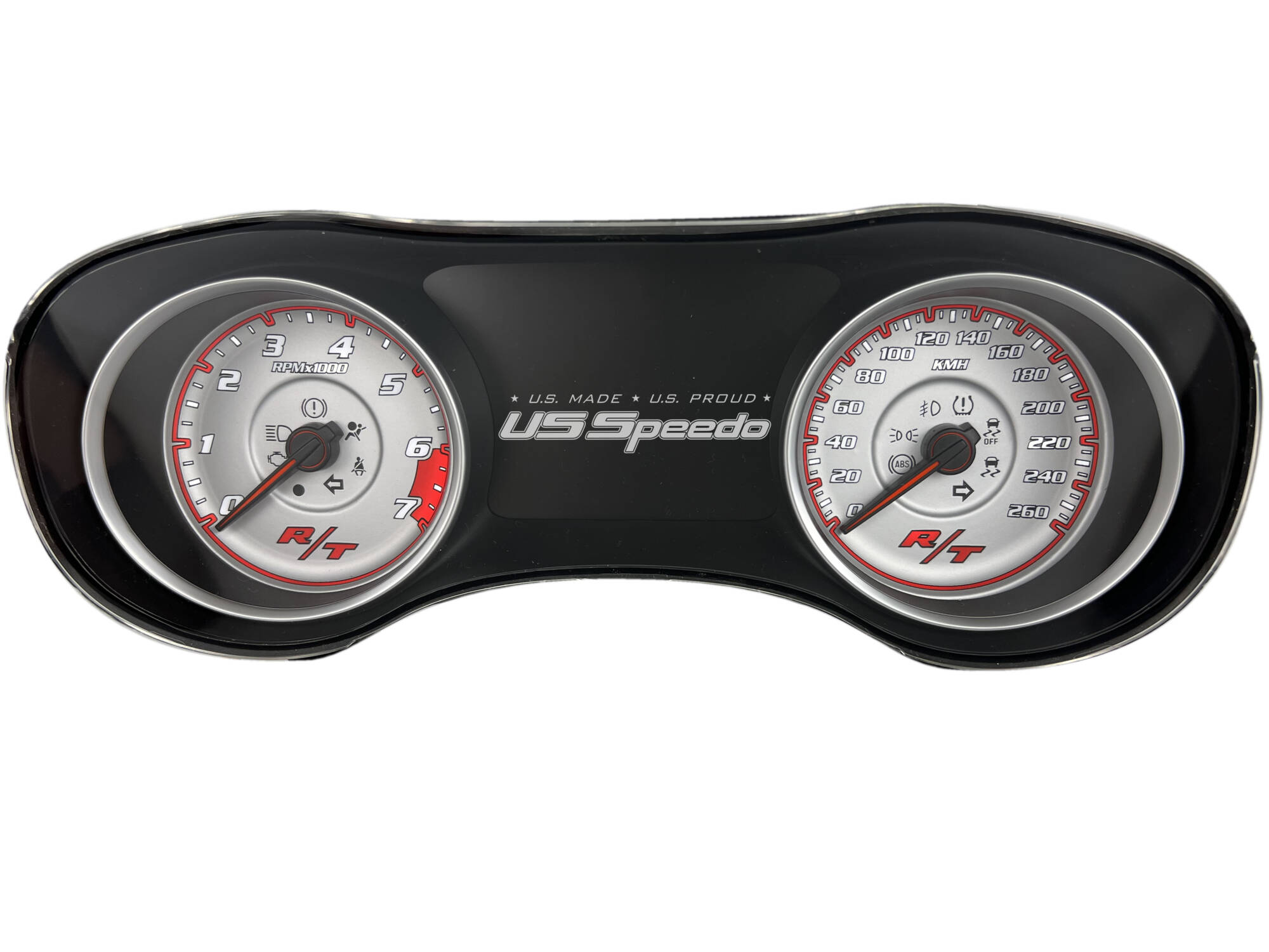 Daytona Edition Custom Gauge Face for 20152022 Dodge Charger RT Gas KMH US Speedo