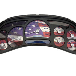 US Proud Edition Custom Gauge Face Kit
