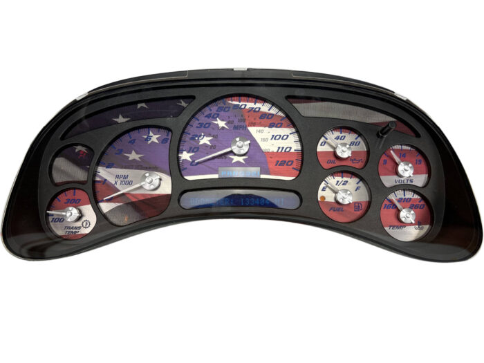 US Proud Edition Custom Gauge Face Kit