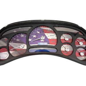 US Proud Edition Custom Gauge Face Kit