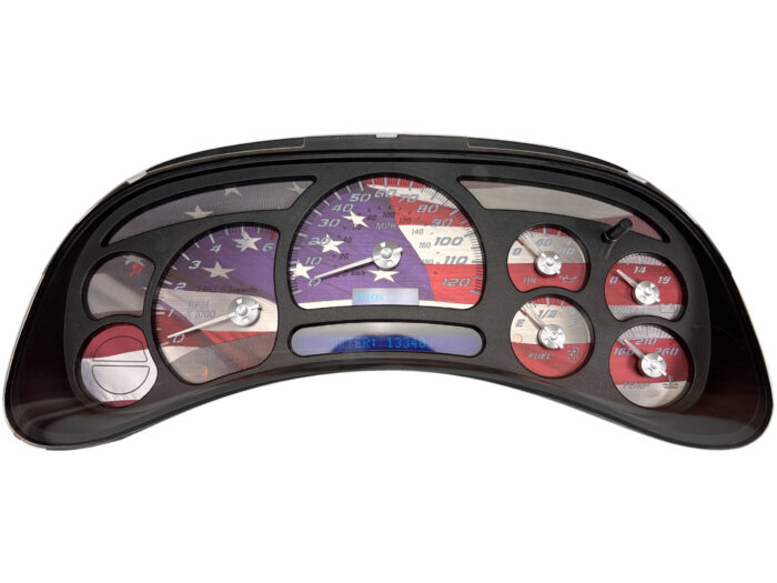 US Proud Edition Custom Gauge Face Kit