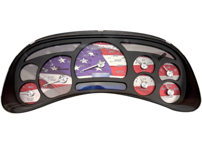 US Proud Edition Custom Gauge Face Kit