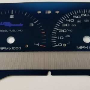 Aqua Edition Custom Gauge Face Kit