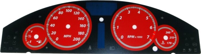 Pro Color Edition Custom Gauge Face Kit