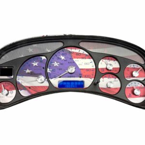 US Proud Edition Custom Gauge Face Kit