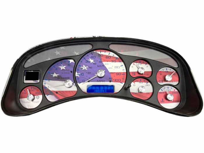 US Proud Edition Custom Gauge Face Kit