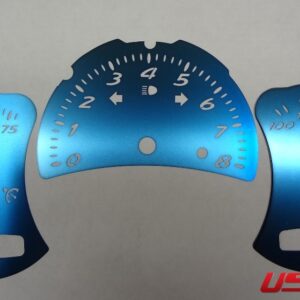 Aqua Edition Custom Gauge Face Kit