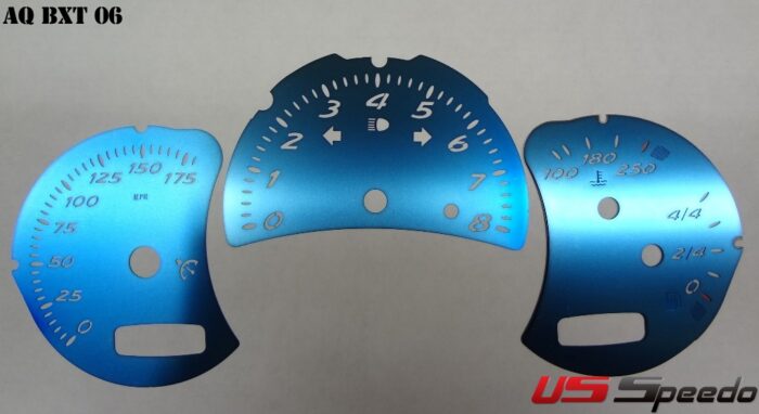 Aqua Edition Custom Gauge Face Kit