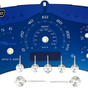 Aqua Edition Custom Gauge Face Kit