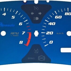 Aqua Edition Custom Gauge Face Kit