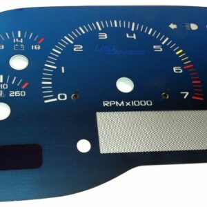 Aqua Edition Custom Gauge Face Kit