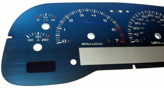 Aqua Edition Custom Gauge Face Kit