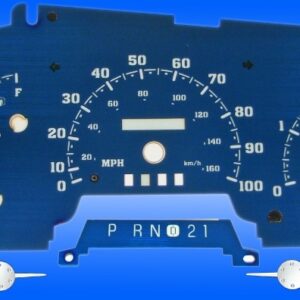 Aqua Edition Custom Gauge Face Kit