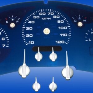 Aqua Edition Custom Gauge Face Kit