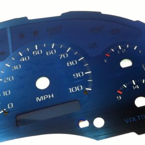 Aqua Edition Custom Gauge Face Kit