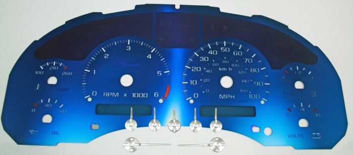 Aqua Edition Custom Gauge Face Kit