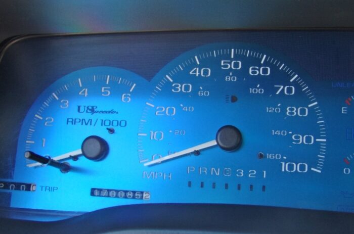 Aqua Edition Custom Gauge Face Kit