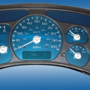 Aqua Edition Custom Gauge Face Kit