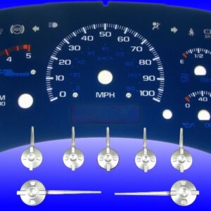 Aqua Edition Custom Gauge Face Kit