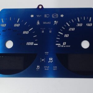 Aqua Edition Custom Gauge Face Kit