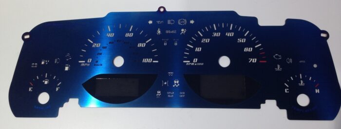 Aqua Edition Custom Gauge Face Kit