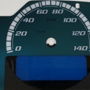 Aqua Edition Custom Gauge Face Kit