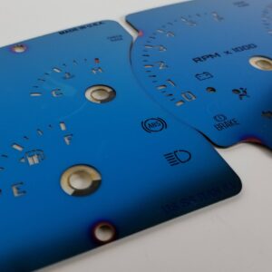 Aqua Edition Custom Gauge Face Kit