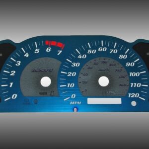 Aqua Edition Custom Gauge Face Kit