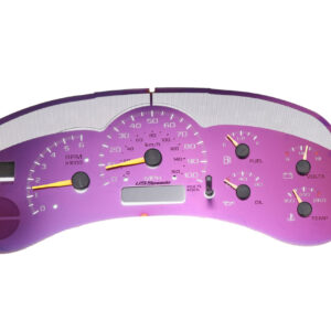 Amethyst Edition Custom Gauge Face for 1999-2002 Chevrolet / GMC Truck & SUV  Gas