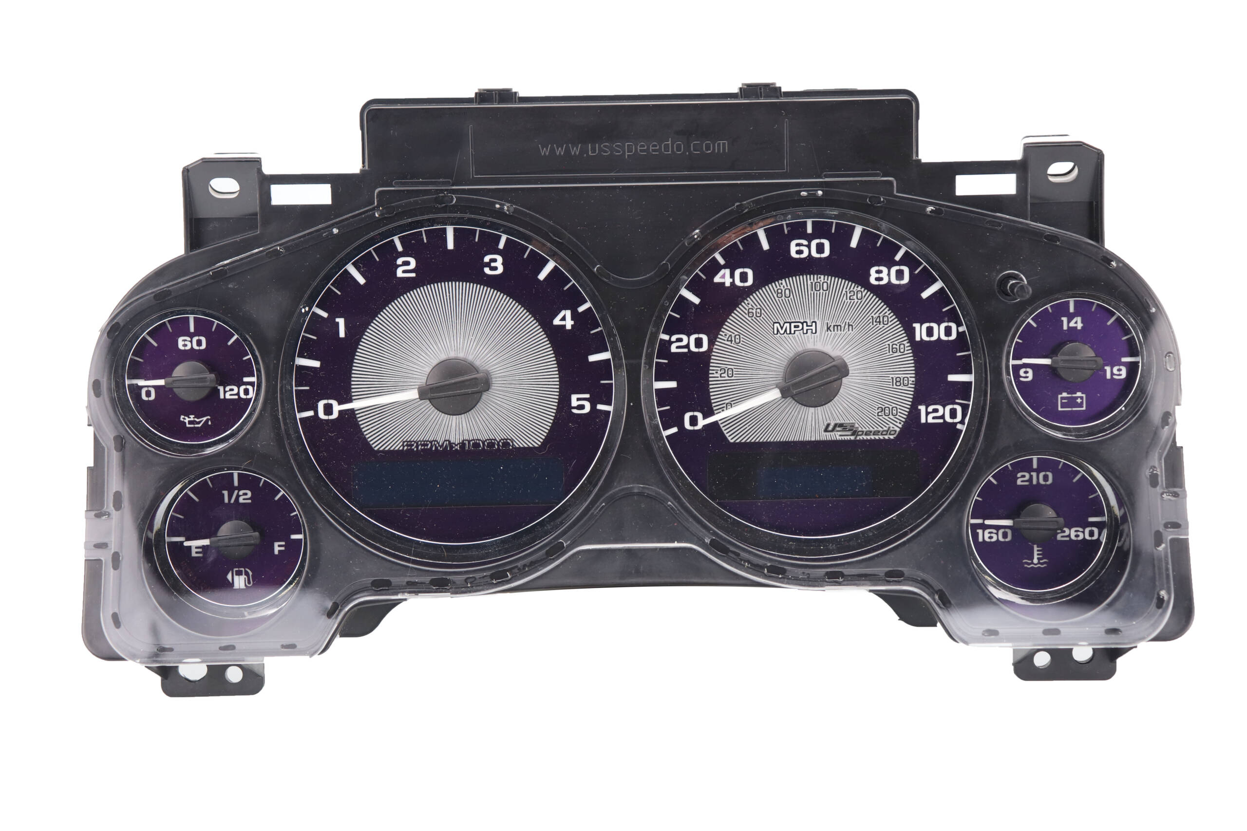 Amethyst Edition Custom Gauge Faces - US Speedo - Custom