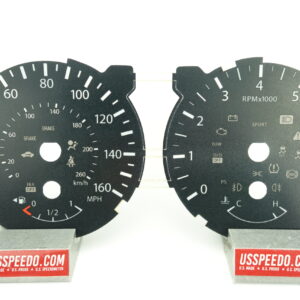 US Speedo Conversion Gauge Face