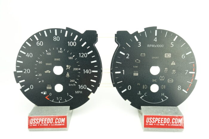 US Speedo Conversion Gauge Face