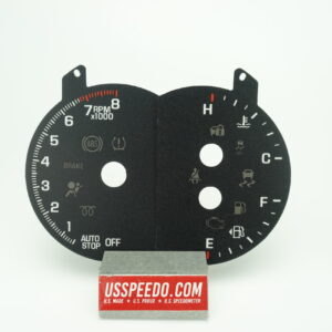 US Speedo Conversion Gauge Face
