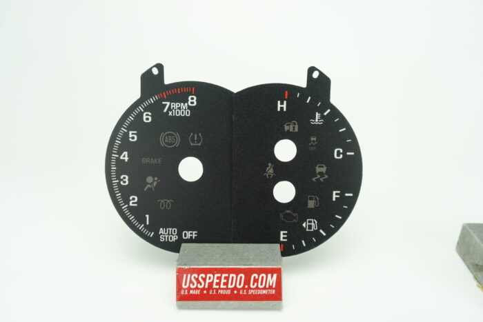 US Speedo Conversion Gauge Face