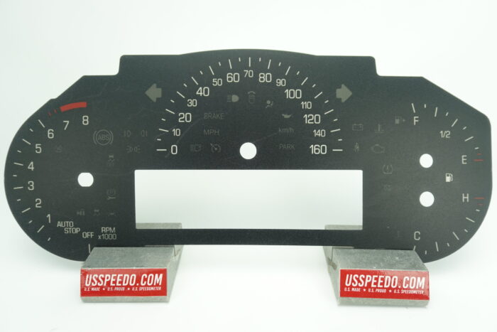 US Speedo Conversion Gauge Face