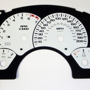 Pro Color Edition Custom Gauge Face Kit