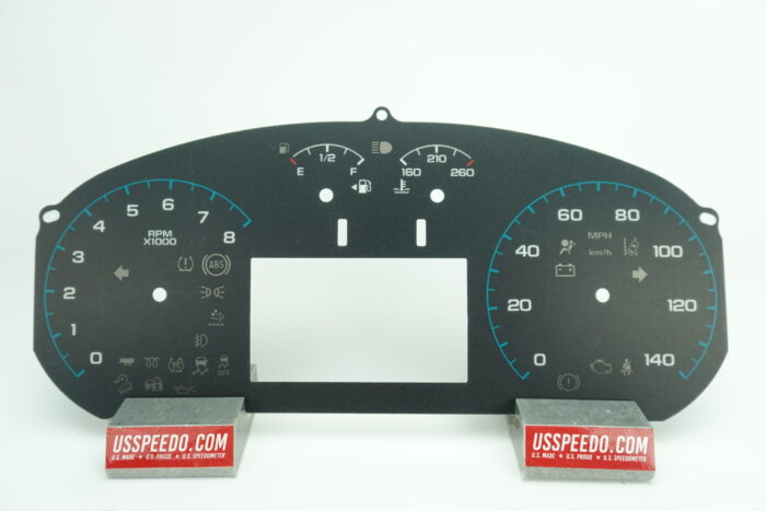 US Speedo Conversion Gauge Face