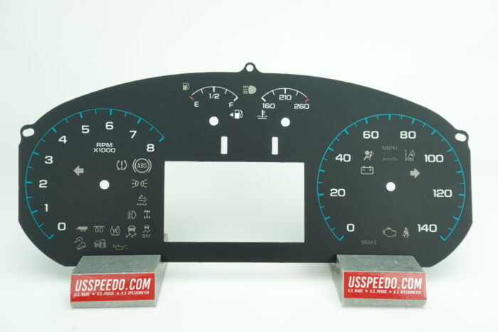 US Speedo Conversion Gauge Face