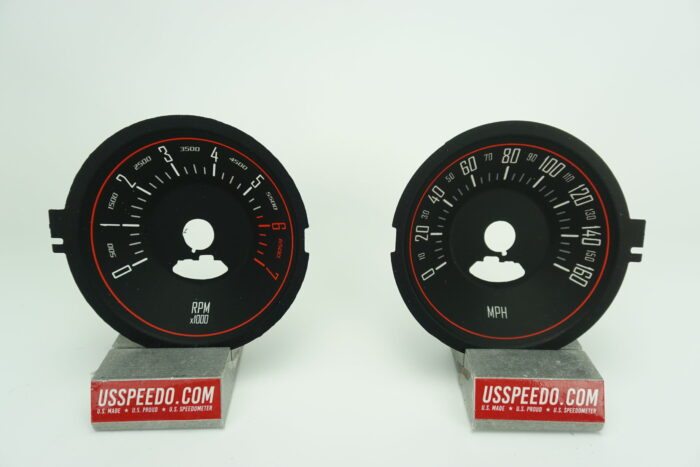 US Speedo Conversion Gauge Face